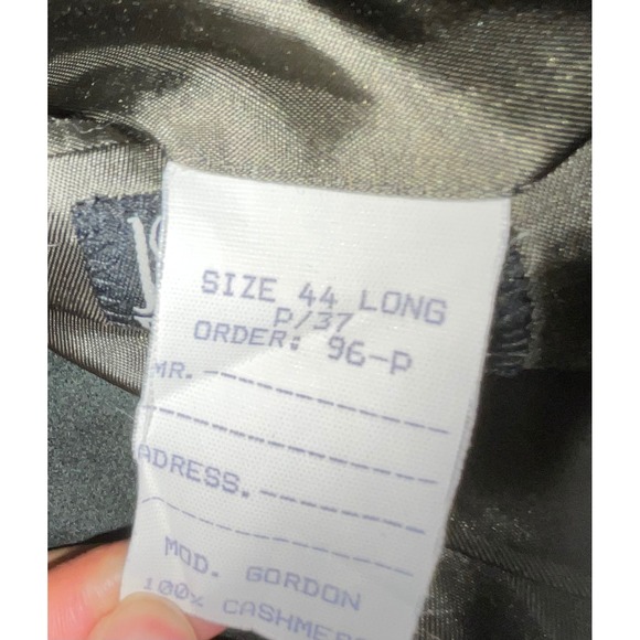 Jos A Bank Men's Classic Fit Gordon Dark Green Blazer Jacket Suit 44L - Picture 11 of 11